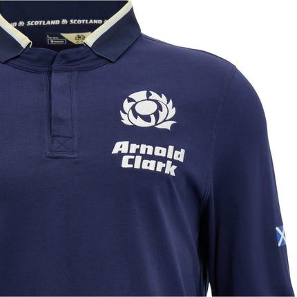 2026-2027 Scotland Rugby LS Cotton Home Shirt |Product - Football Shirts | Macron | Absolute Rugby