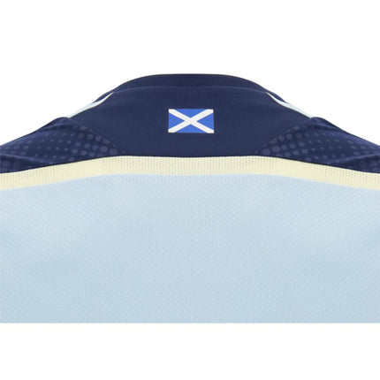 2026-2027 Scotland Rugby Sleeveless Poly Shirt (Blue) |Product - Sleeveless | Macron | Absolute Rugby