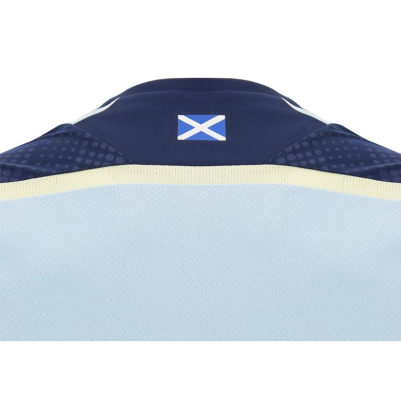 2026-2027 Scotland Rugby Sleeveless Poly Shirt (Blue) |Product - Sleeveless | Macron | Absolute Rugby