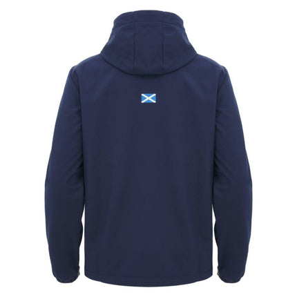 2026-2027 Scotland Rugby Softshell Jacket (Navy) - Kids |Product - Jackets | Macron | Absolute Rugby