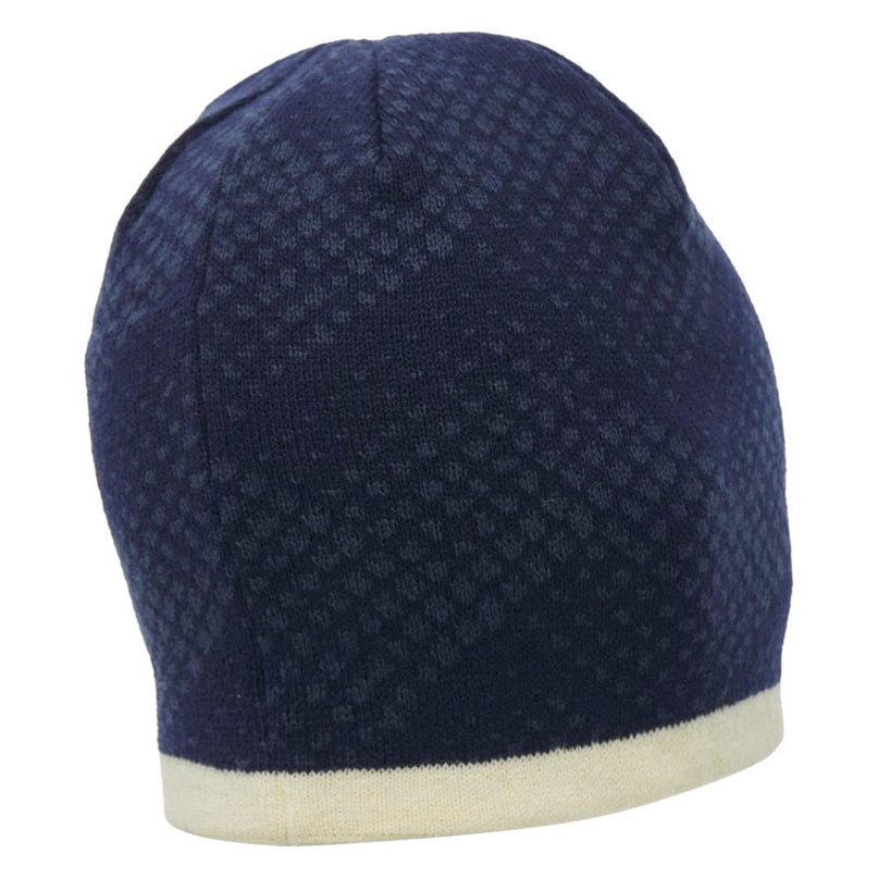 2026-2027 Scotland Rugby SRU Skull Knit Beanie (Navy/Sand) |Product - Headwear | Macron | Absolute Rugby