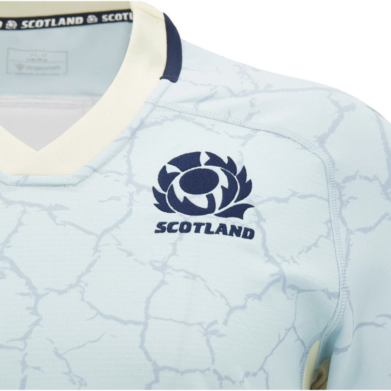 2026-2027 Scotland Rugby Training Jersey (Marble) - Kids |Product - Training Shirts | Macron | Absolute Rugby