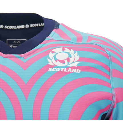 2026-2027 Scotland Rugby Training Jersey (Neon) |Product - Training Shirts | Macron | Absolute Rugby