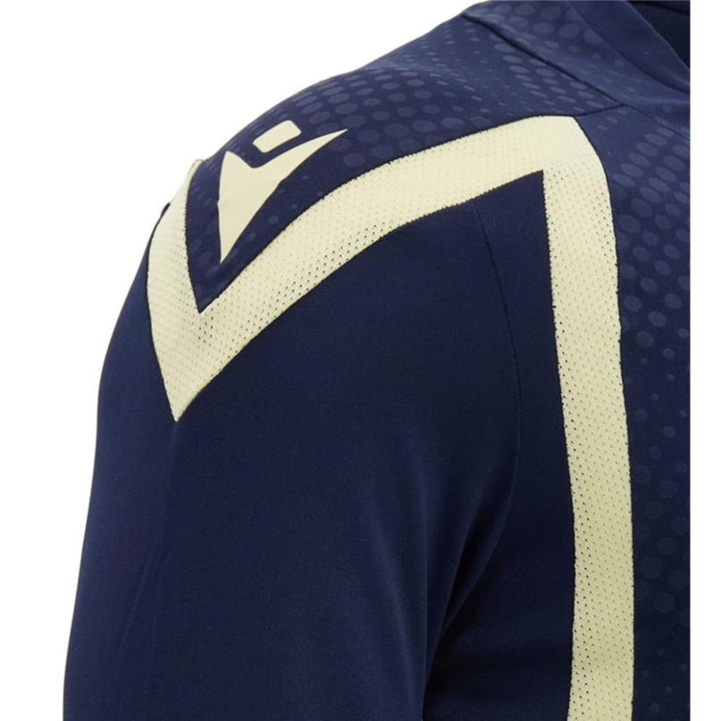 2026-2027 Scotland Rugby Training Shirt (Navy/Sand) |Product - Training Shirts | Macron | Absolute Rugby
