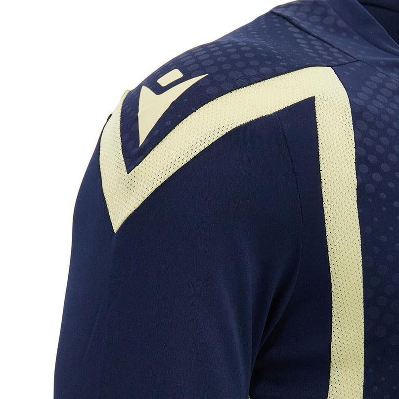 2026-2027 Scotland Rugby Training Shirt (Navy/Sand) - Kids |Product - Training Shirts | Macron | Absolute Rugby