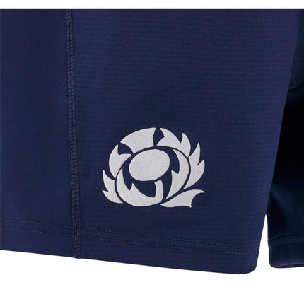 2026-2027 Scotland Rugby Training Shorts Navy |Product - Shorts | Macron | Absolute Rugby
