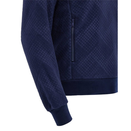 2026-2027 Scotland Rugby Travel Full Zip 3D Fleece (Navy) - Kids |Product - Training Tops | Macron | Absolute Rugby