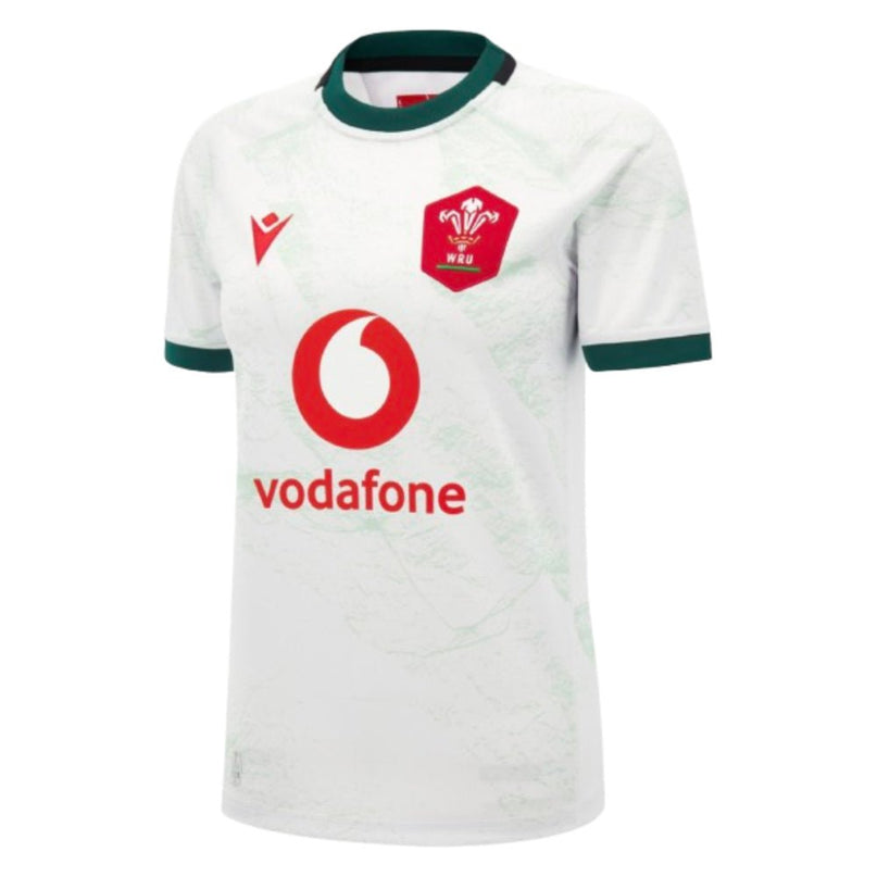 2026-2027 Wales WRU Away Poly Rugby Shirt (Womens) |Product - Football Shirts | Macron | Absolute Rugby