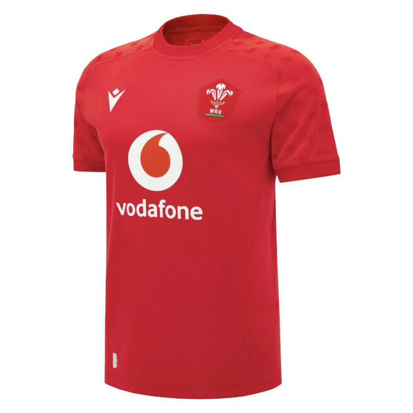 2026-2027 Wales WRU Home Poly Rugby Shirt |Product - Football Shirts | Macron | Absolute Rugby