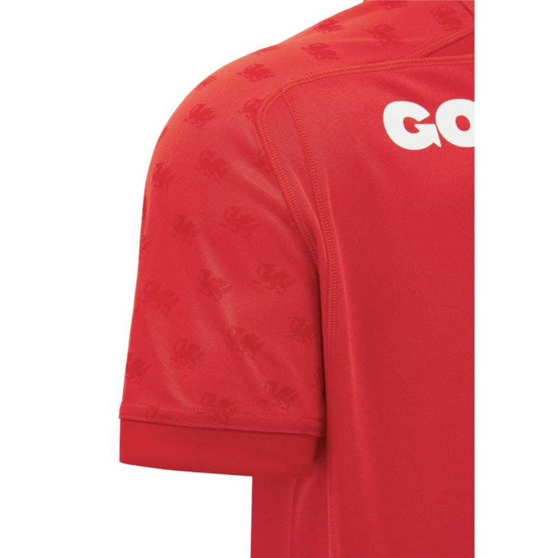 2026-2027 Wales WRU Home Rugby Poly Replica Shirt (Kids) |Product - Football Shirts | Macron | Absolute Rugby