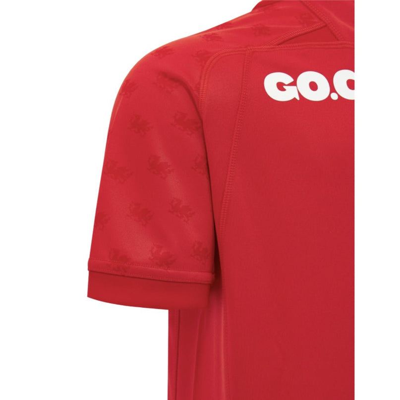 2026-2027 Wales WRU Home Rugby Poly Shirt (Womens) |Product - Football Shirts | Macron | Absolute Rugby