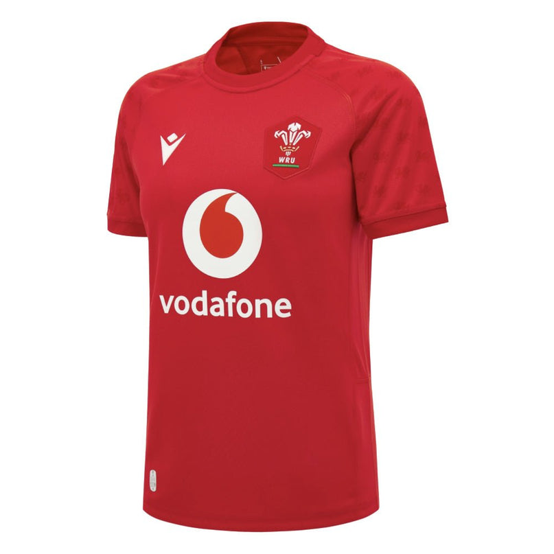 2026-2027 Wales WRU Home Rugby Poly Shirt (Womens) |Product - Football Shirts | Macron | Absolute Rugby