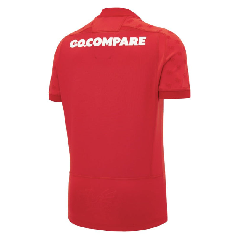 2026-2027 Wales WRU Home Slim Fit Rugby Shirt |Product - Football Shirts | Macron | Absolute Rugby