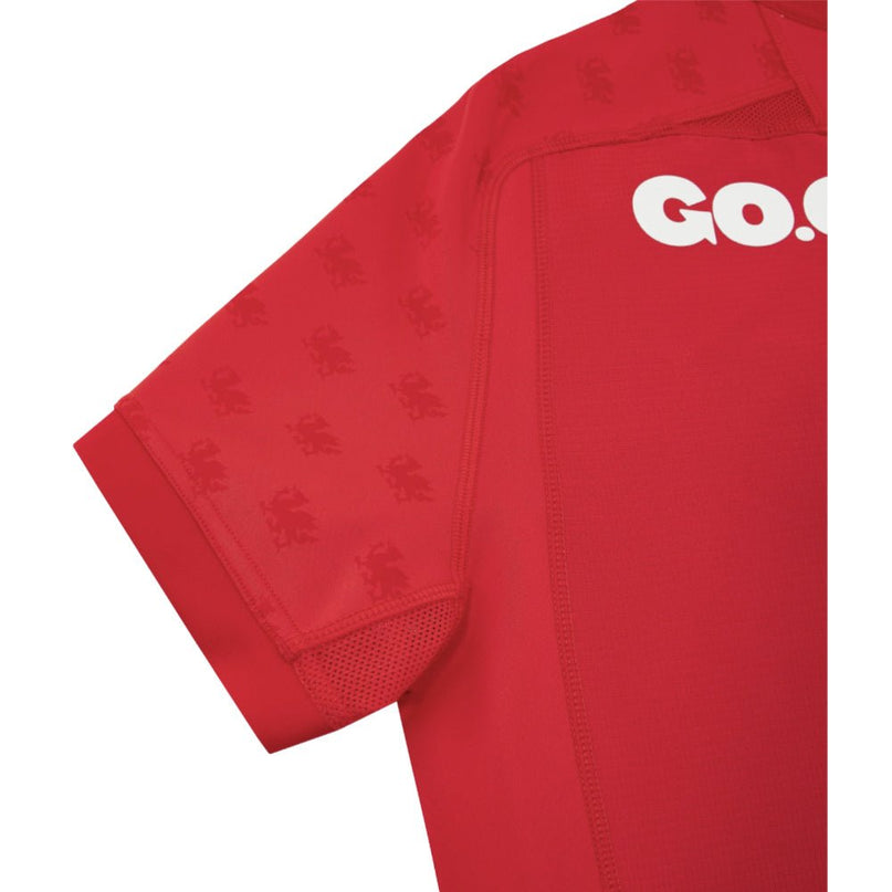 2026-2027 Wales WRU Home Slim Fit Rugby Shirt |Product - Football Shirts | Macron | Absolute Rugby