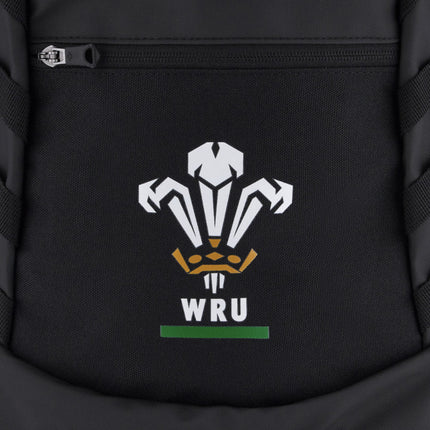 2026-2027 Wales WRU Rugby Backpack 35L (Black) |Product - Bags | Macron | Absolute Rugby