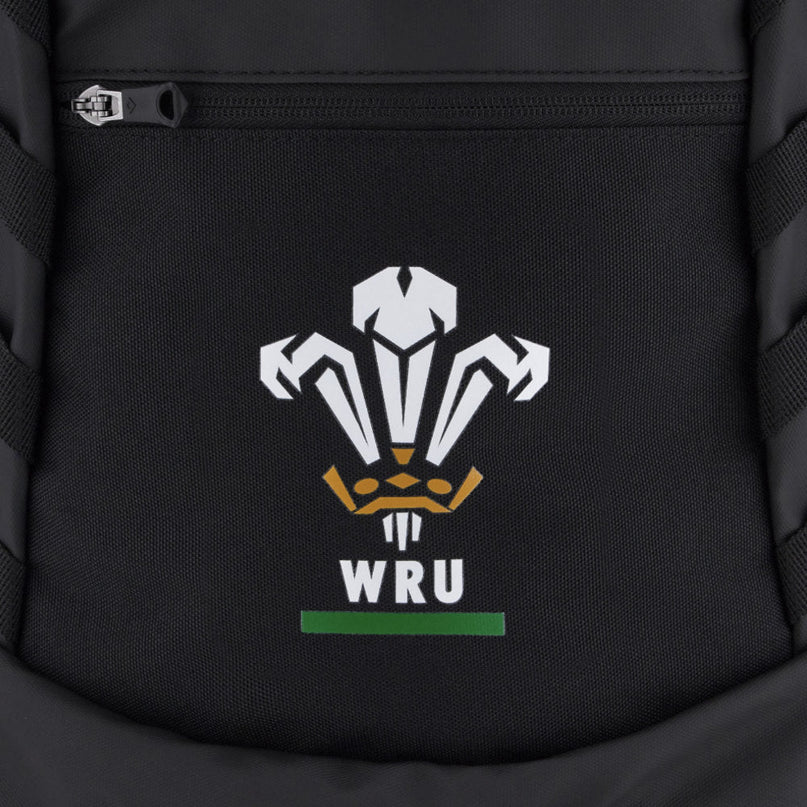 2026-2027 Wales WRU Rugby Backpack 35L (Black) |Product - Bags | Macron | Absolute Rugby
