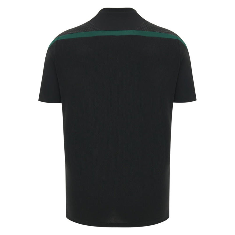 2026-2027 Wales WRU Rugby Player Training Shirt (Black) - Kids |Product - Training Shirts | Macron | Absolute Rugby