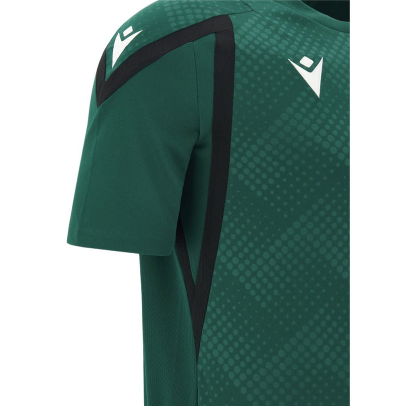 2026-2027 Wales WRU Rugby Player Training Shirt (Green) |Product - Training Shirts | Macron | Absolute Rugby