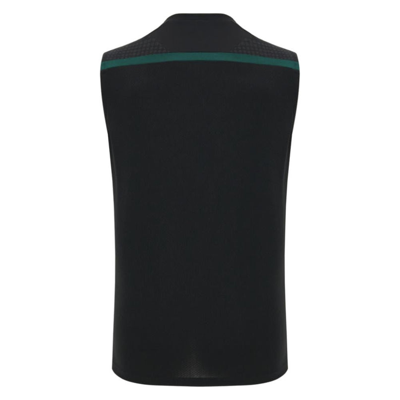 2026-2027 Wales WRU Rugby Sleeveless Training Vest (Black) |Product - Training Shirts | Macron | Absolute Rugby