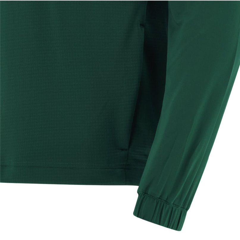 2026-2027 Wales WRU Rugby Travel Fleece 1/4 Zip (Green) |Product - Training Tops | Macron | Absolute Rugby