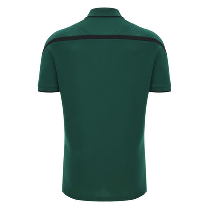 2026-2027 Wales WRU Rugby Travel Polo Shirt (Green) |Product - Polo Shirts | Macron | Absolute Rugby