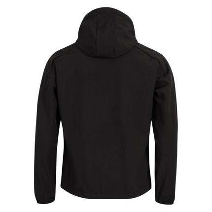 2026-2027 Wales WRU Rugby Travel Softshell Jacket (Black) |Product - Jackets | Macron | Absolute Rugby