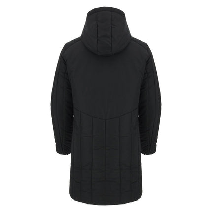 2026-2027 Wales WRU Travel 3/4 Padded Jacket (Black) |Product - Jackets | Macron | Absolute Rugby
