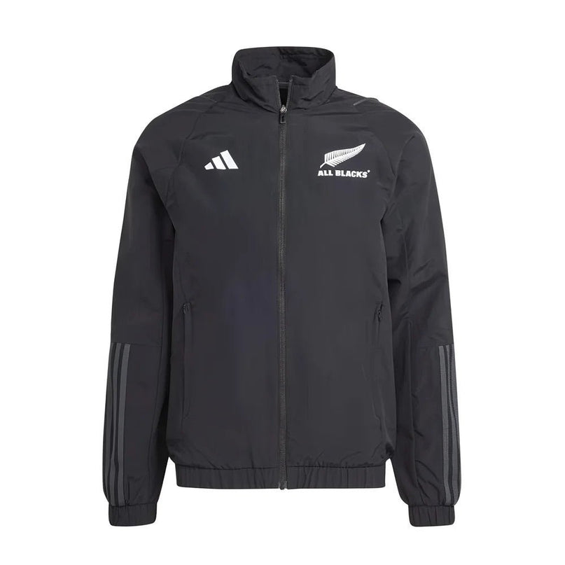 203-2024 New Zealand All Blacks Track Top (Black) |Product - Jackets | Adidas | Absolute Rugby
