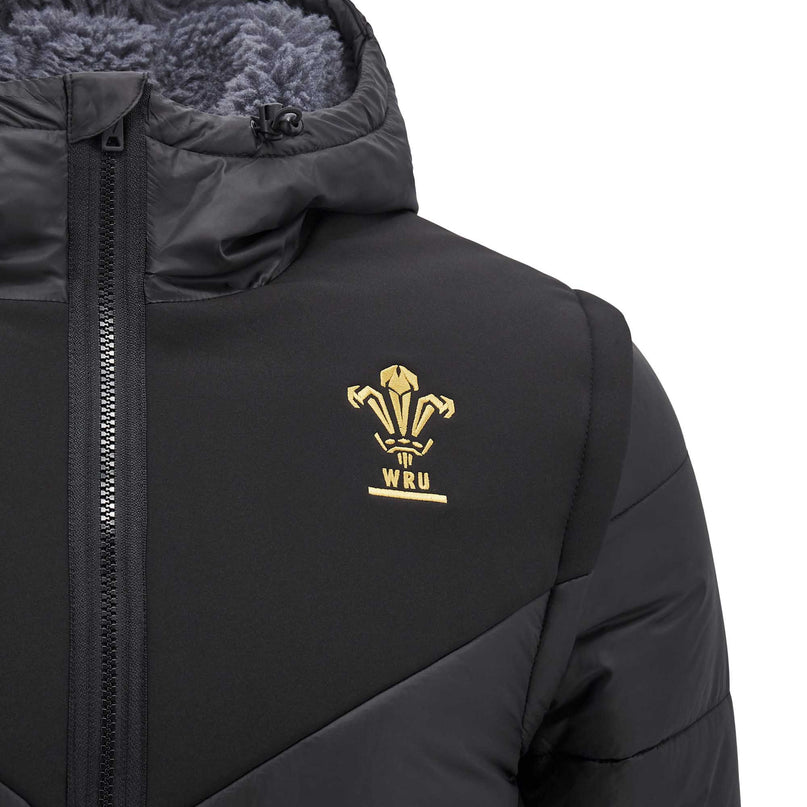 Macron Mens Wales Rugby Bomber Jacket 24/25