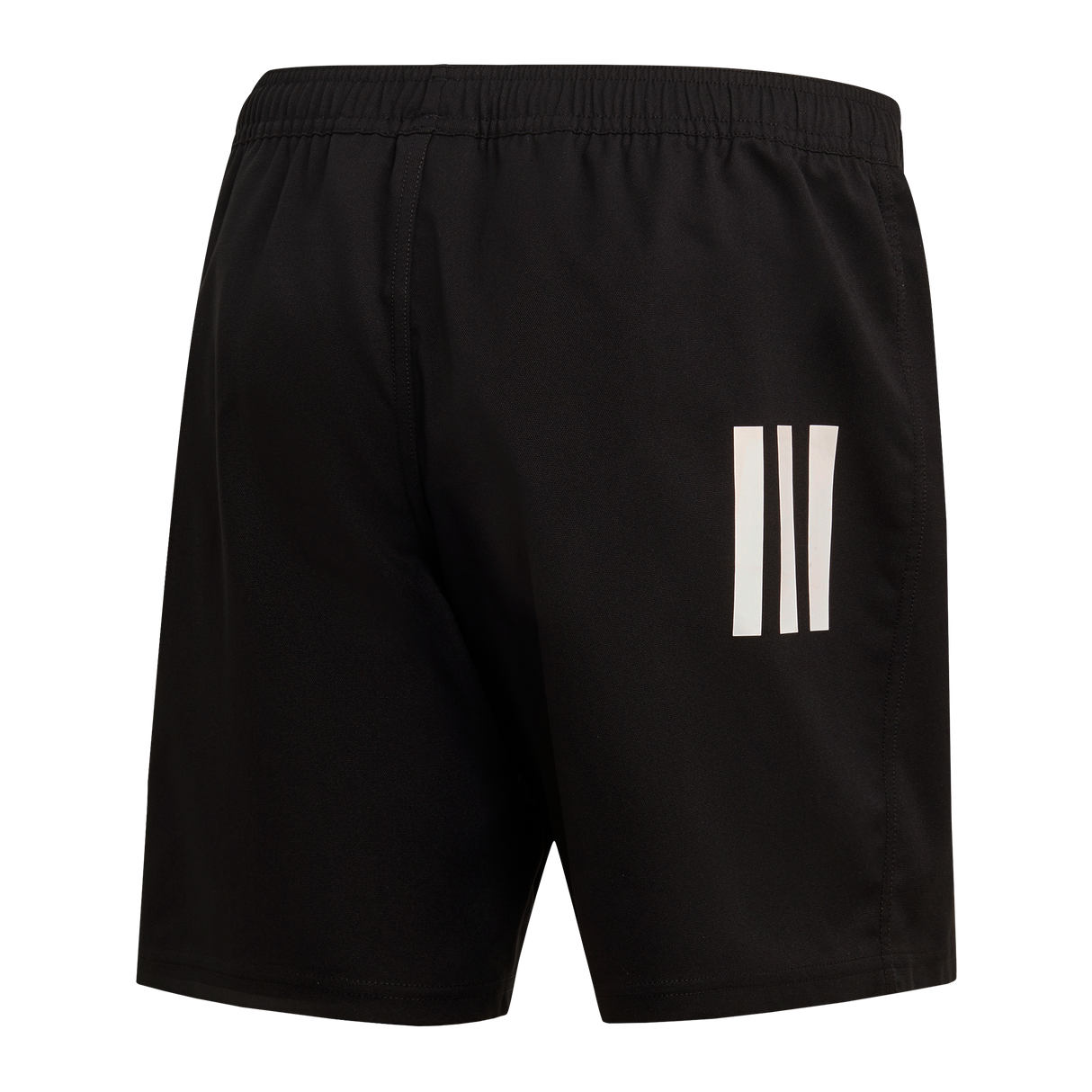 Adidas Rugby 3 Stripe Shorts - Black
