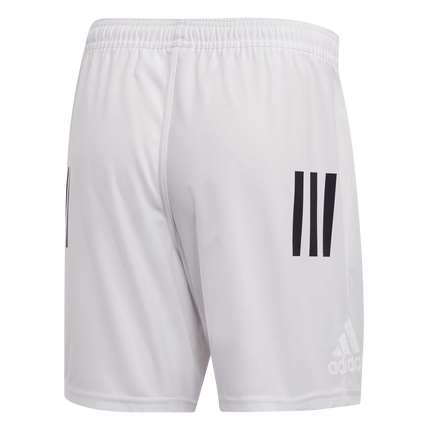 Adidas Rugby 3 Stripe Shorts - White