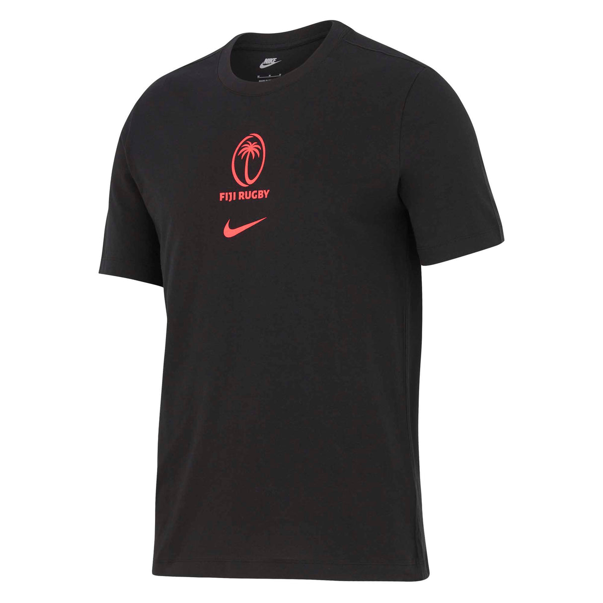 Fiji Men's Nike Evergreen T-Shirt 24/25 - Black