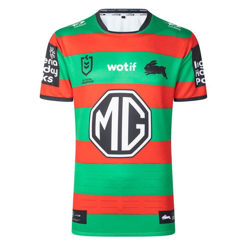 Classic South Sydney Rabbitohs NRL Home Replica Shirt - 25/26