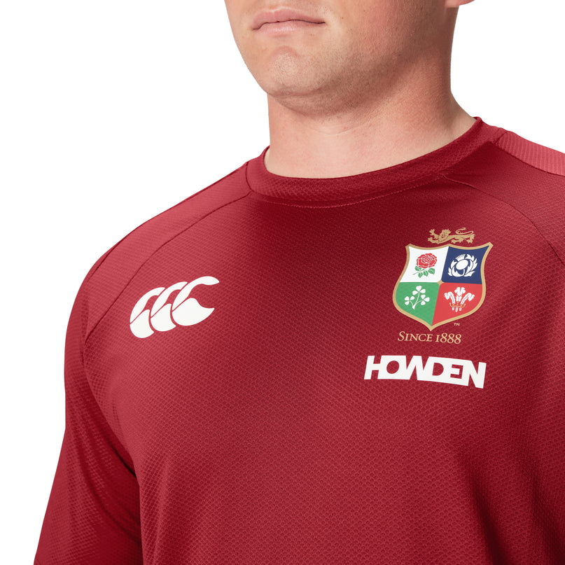 CCC British & Irish Lions 2025 Everest T-Shirt - Red