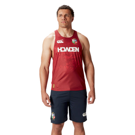 CCC British & Irish Lions 2025 Poly Singlet - Red