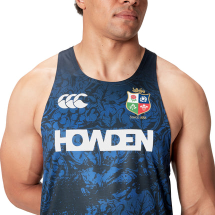 CCC British & Irish Lions 2025 Poly Singlet - Navy