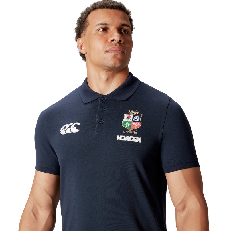 CCC British & Irish Lions 2025 Pique Polo - Navy