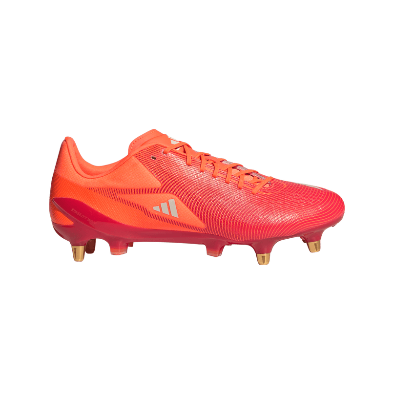 Adidas Adizero RS15 Pro - Soft Ground - Lucid Red |Boots | Adidas Boots | Absolute Rugby