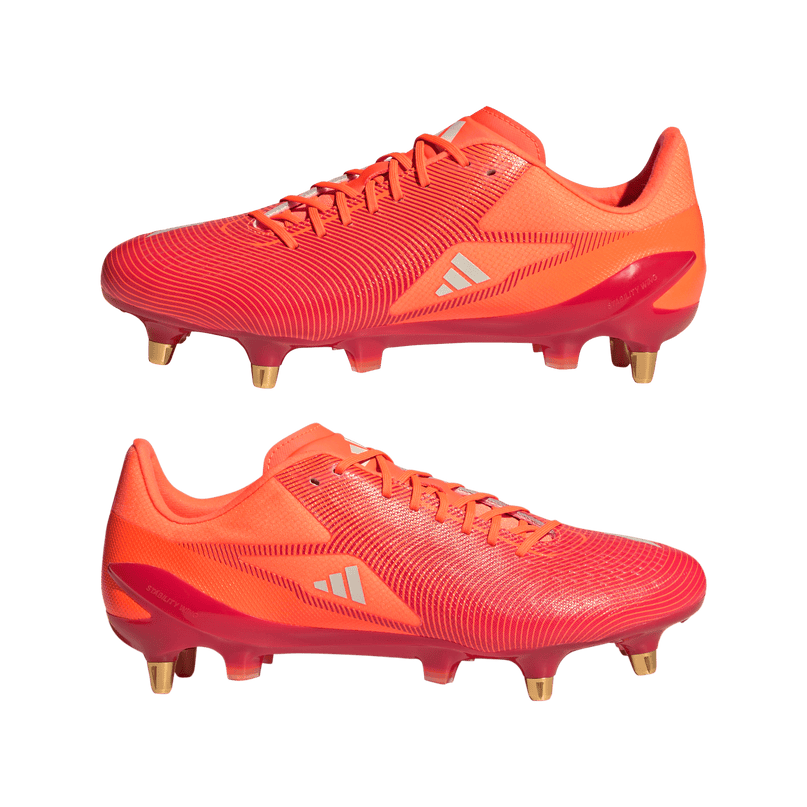 Adidas Adizero RS15 Pro - Soft Ground - Lucid Red |Boots | Adidas Boots | Absolute Rugby