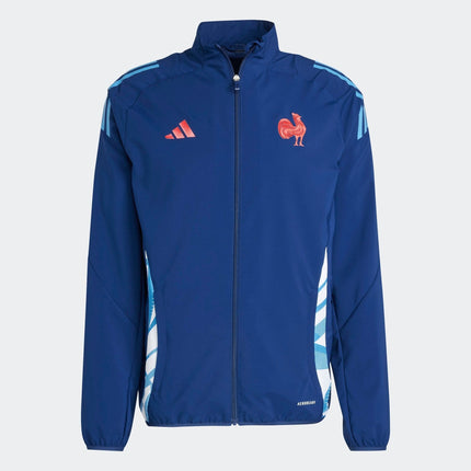 Adidas France Rugby Presentation Jacket |Jacket | Adidas FFR 24/25 | Absolute Rugby