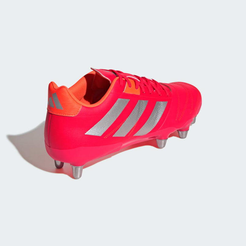 Adidas Kakari Elite Soft Ground Rugby Boot - Red |Boots | Adidas Boots | Absolute Rugby