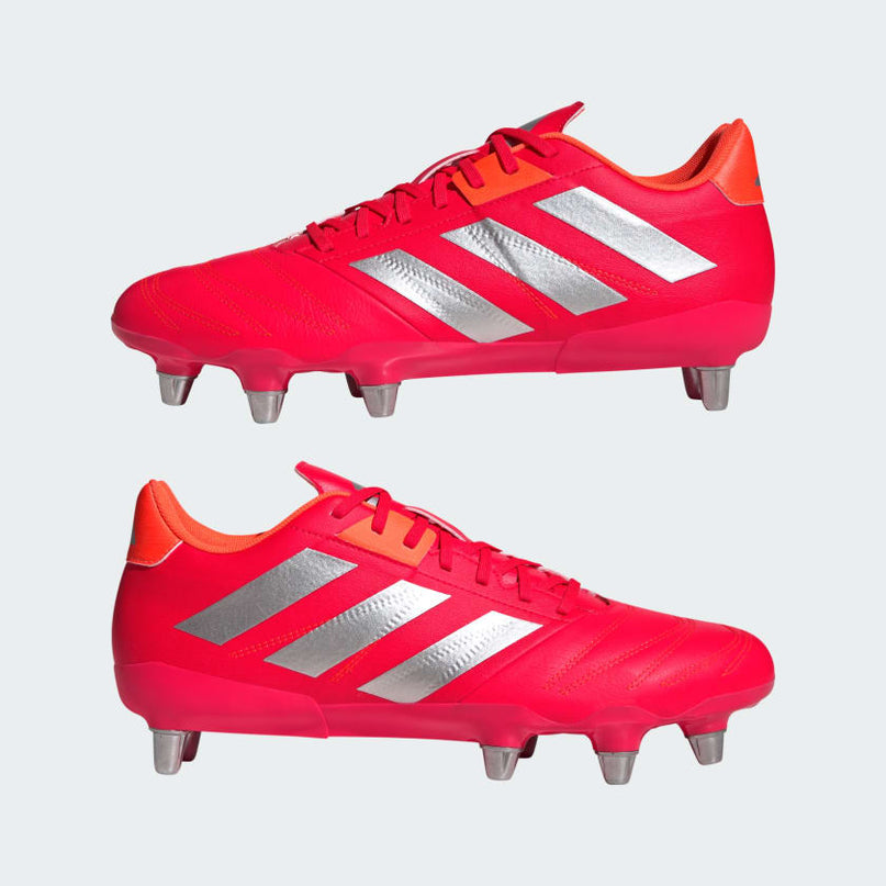 Adidas Kakari Elite Soft Ground Rugby Boot - Red |Boots | Adidas Boots | Absolute Rugby