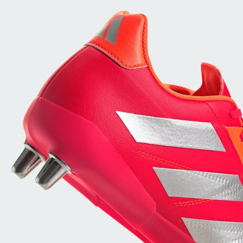 Adidas Kakari Elite Soft Ground Rugby Boot - Red |Boots | Adidas Boots | Absolute Rugby