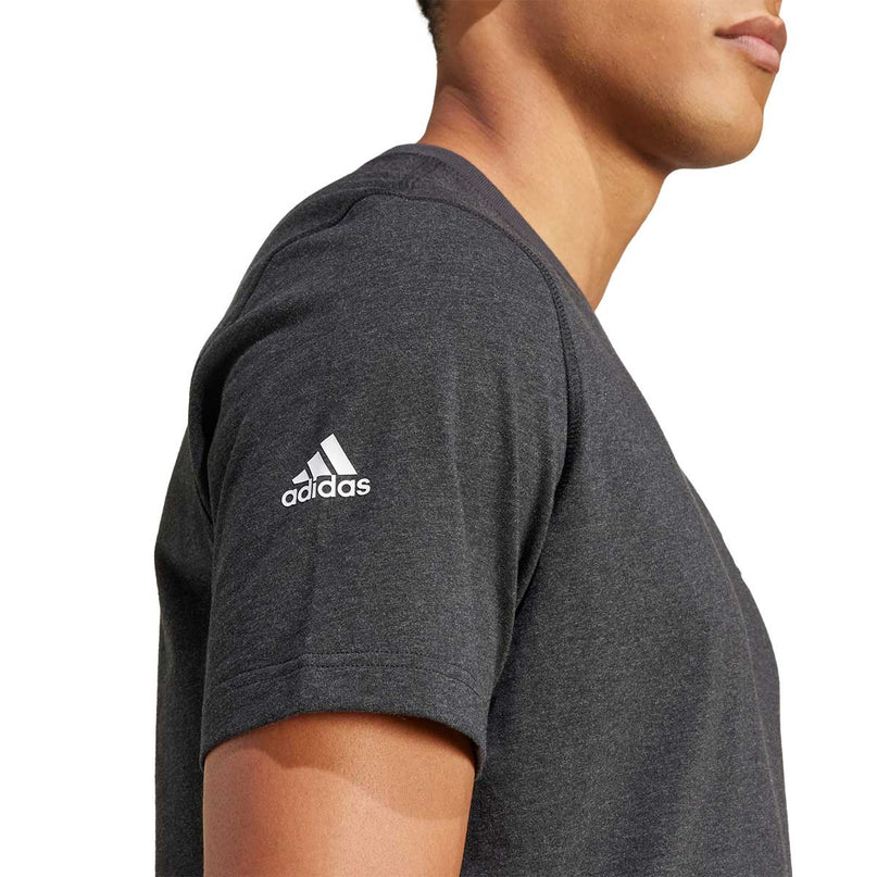 Adidas Men's All Blacks Mélange T-Shirt 24-25 |T-Shirt | Adidas All Blacks 24-25 | Absolute Rugby