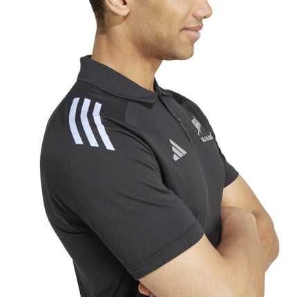 Adidas Mens All Blacks Polo 24/25 |Polo Shirt | Adidas All Blacks | Absolute Rugby