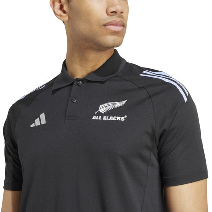 Adidas Mens All Blacks Polo 24/25 |Polo Shirt | Adidas All Blacks | Absolute Rugby