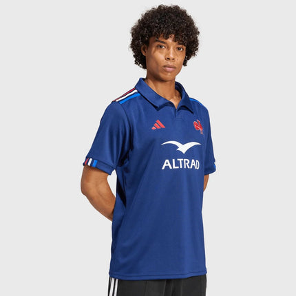 Adidas Mens France Rugby Home Replica Jersey 24/25 |Replica | Adidas FFR 24/25 | Absolute Rugby