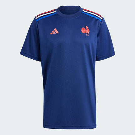 Adidas Mens France Rugby Supporter T-Shirt 24/25 |T-Shirt | Adidas FFR 24/25 | Absolute Rugby