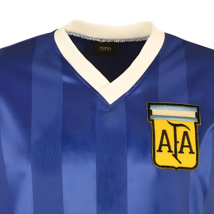 Argentina 1986 World Cup Away No 10 Football Shirt |Product - Football Shirts | Toffs | Absolute Rugby