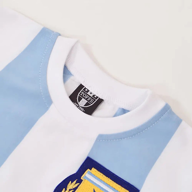 Argentina 1986 World Cup Kids Retro Football Shirt |Product - Football Shirts | Toffs | Absolute Rugby